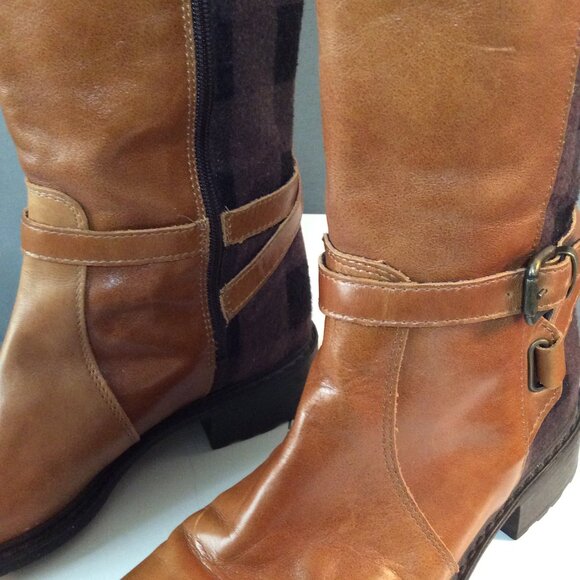 Charles David Italian leather riding boots - Picture 7 of 10